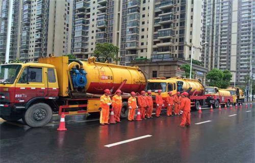 旬阳市政管道清淤